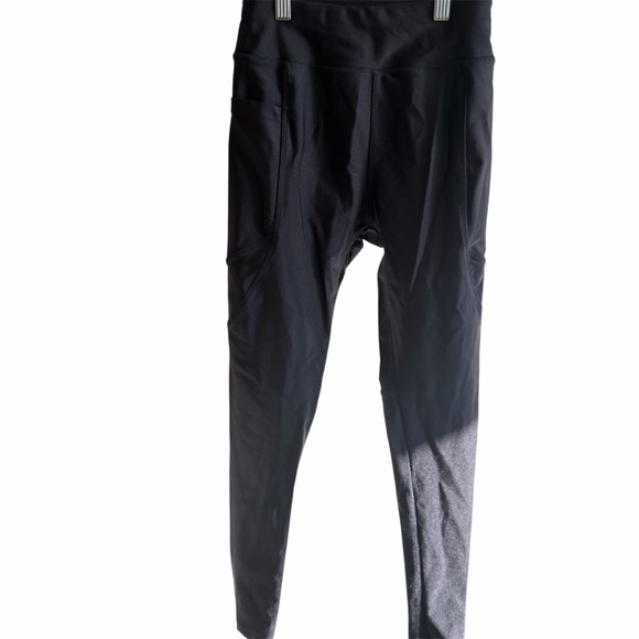 ASOS 4505 Black High Waisted Athletic Leggings Women’s US 4 Workout Gym - Picture 3 of 11